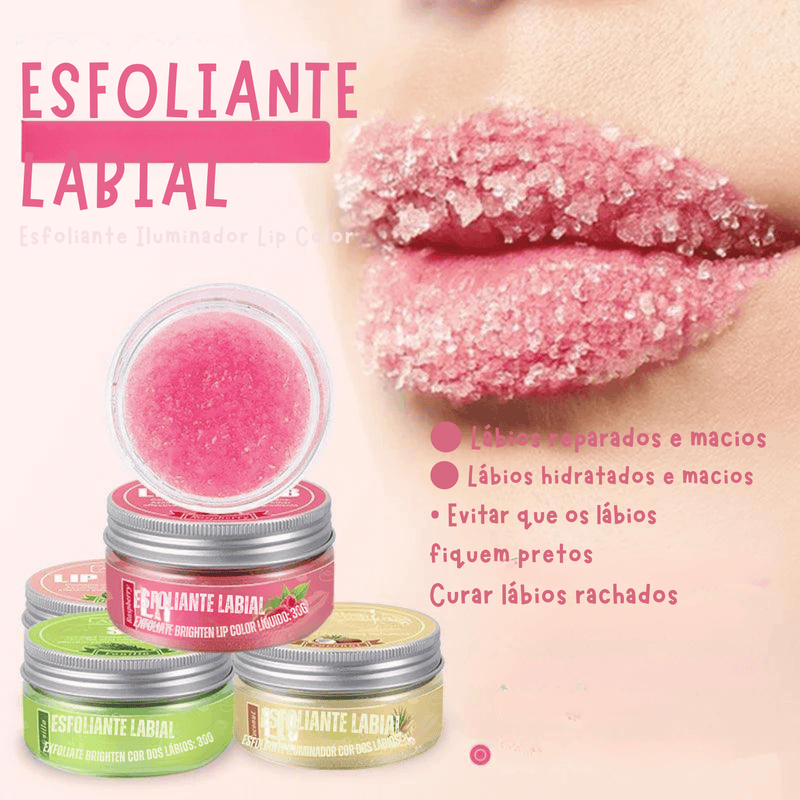 Esfoliante Labial Hidratante 30g - Frutas Tropicais