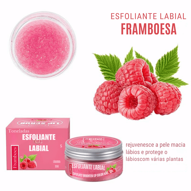 Esfoliante Labial Hidratante 30g - Frutas Tropicais