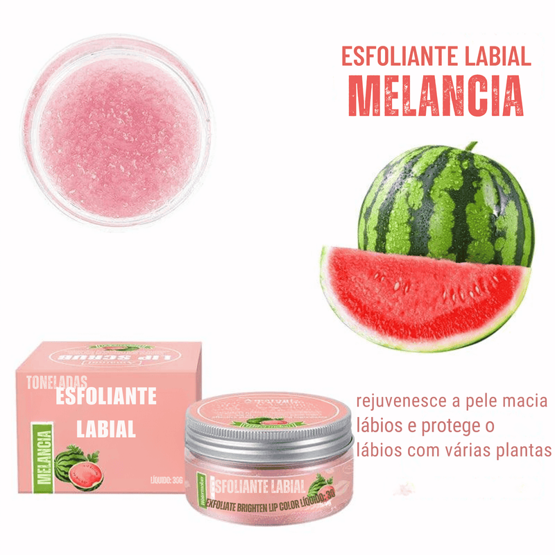 Esfoliante Labial Hidratante 30g - Frutas Tropicais