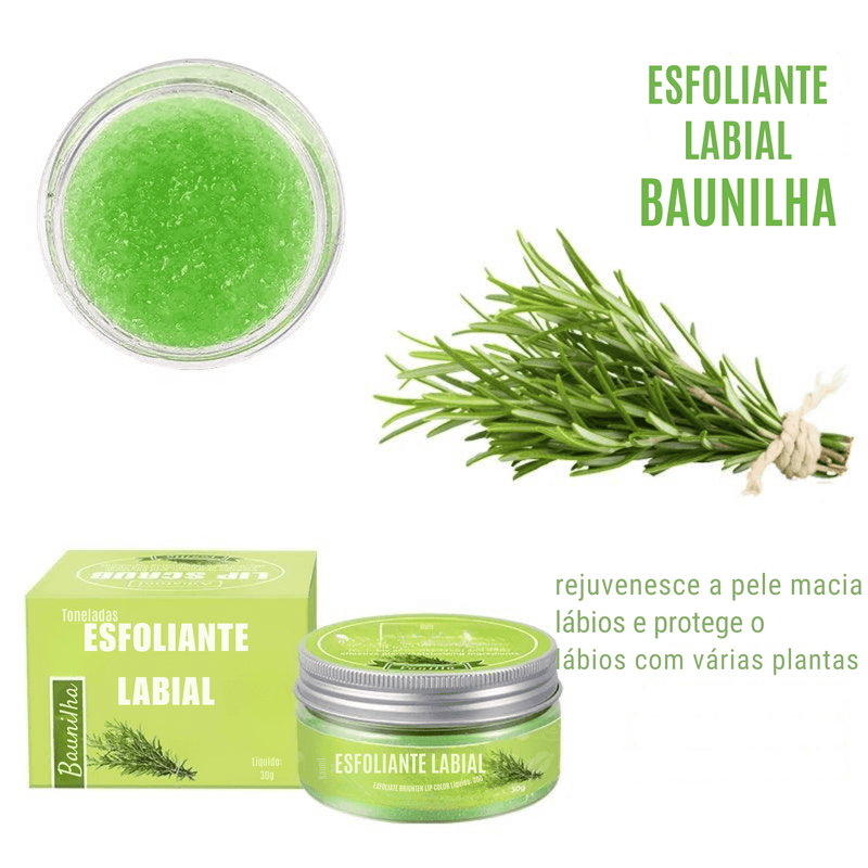 Esfoliante Labial Hidratante 30g - Frutas Tropicais