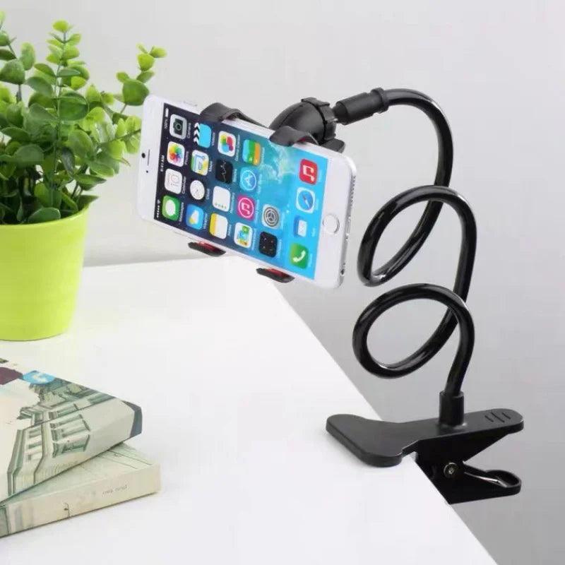 Suporte Flexível para Celular 360° - Universal para Mesa e Cama